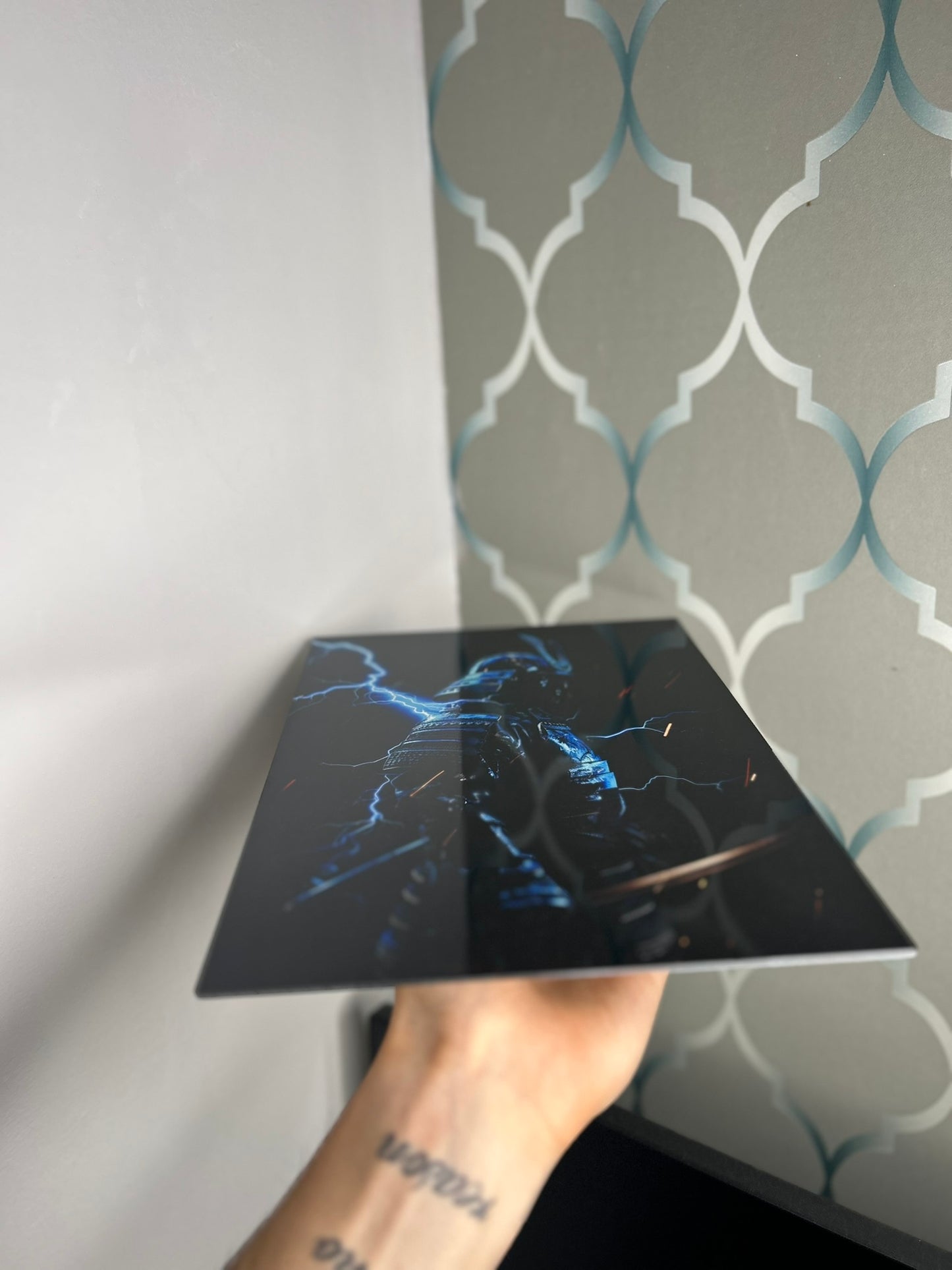 Személyre szabható prémium fémkép