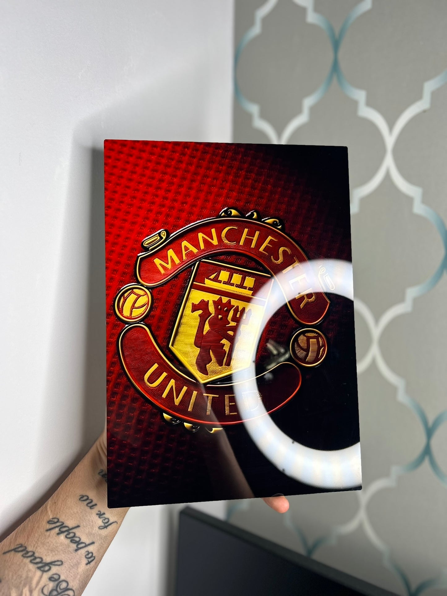 Személyre szabható prémium fémkép